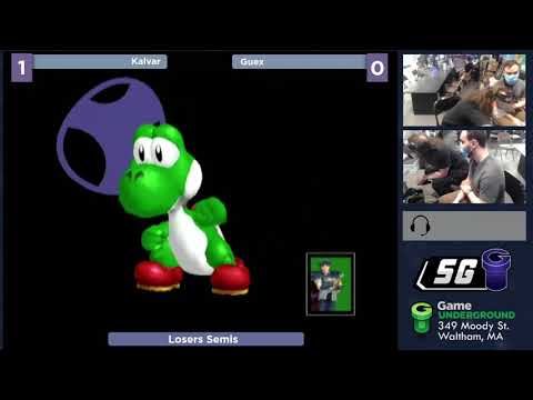 SG 24.13 SSBM - Guex (Yoshi) vs. Kalvar (Marth) - Melee LF