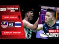 Leong Jun Hao (MAS) vs Kunlavut Vitidsarn (THA) - R16 | Thailand Open 2024