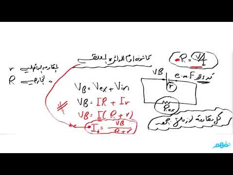 قانون اوم للدائره المغلقه (الجزء 1) - فيزياء - للثانوية العامة - المنهج المصري - نفهم
