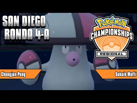 San Diego VGC'23 Regional - Ronda 4-A: Chongjun Peng vs Sohaib Mufti | Pokemon Scarlet & Violet