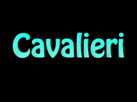 Learn How To Pronounce Cavalieri