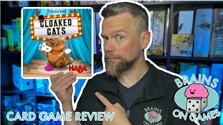Cloaked Cats Card Game Review