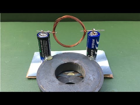 Simple homemade electric motor Video