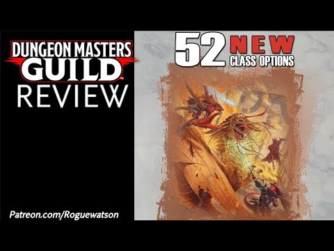 DMs Guild Review - 52 New Class Options