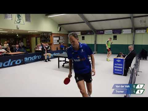 Siem van der Valk - Stephan Tromer | TTV De Salamanders - E&D Taverzo - Eredivisie 2017/2018