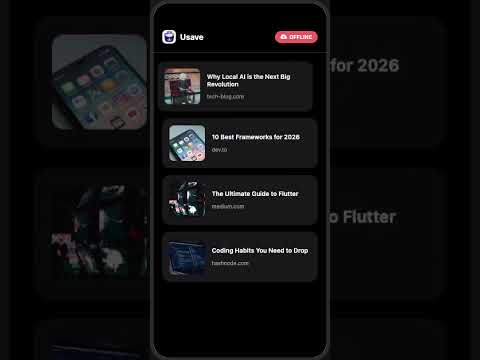 Usave - Save & Read Offline video thumbnail