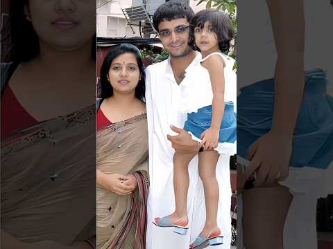 Sourav Ganguly with his wife and daughter #souravganguly #shorts #ytshorts