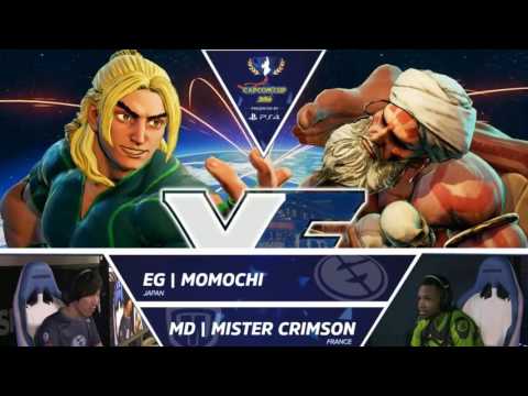 SFV - Momochi [Ken] x Mister Crimson [Laura] - Capcom Cup 2016 - Top 32