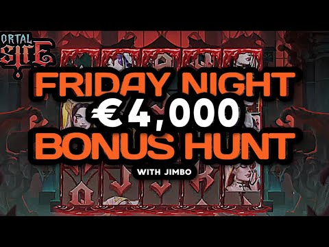 Thumbnail for video: Friday Night €4,000 Bonus Hunt! With Jimbo