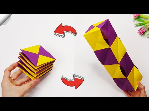 Paper toy antistress transformer