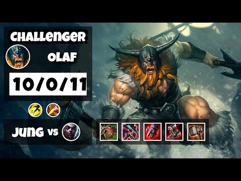 Olaf Jungle S11 11.18 Challenger Replay (10/0/11) - BR