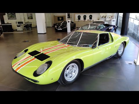 Thumbnail for Lamborghini Miura S || interior and exterior walk around by Lamborghini Miura, Lamborghini, Automobile, Supercar, video, Car, vide, video i