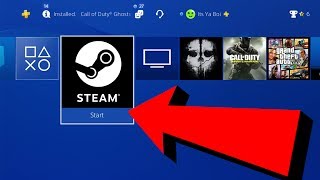 WHAT HAPPENS WHEN YOU DOWNLOAD STEAM ON PS4?