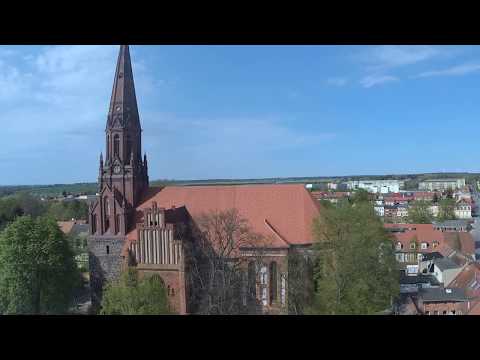 Pritzwalk und Umgebung | Videobilder aus der Luft vom Marktplatz aus