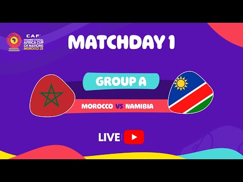 Morocco vs Namibia - Futsal WAFCON 2025 | Matchday 1