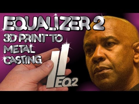 lost wax casting: THE EQUALIZER 2 – 3D Print to Metal Casting  by VOGMAN