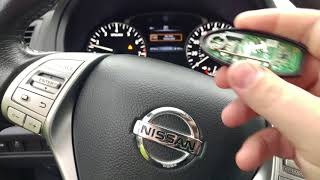 How To Start 16 Nissan Altima with Dead Key Fob