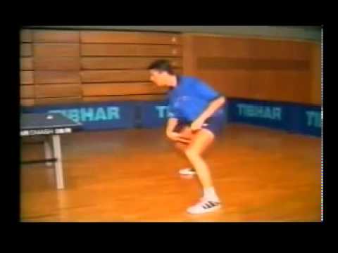 Vladimir Samsonov trainining backhand spin   YouTube