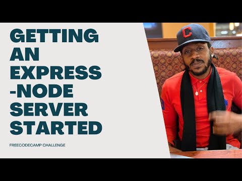 Express-Node server configuration via cloud-native IDE, provided by @freecodecamp.org