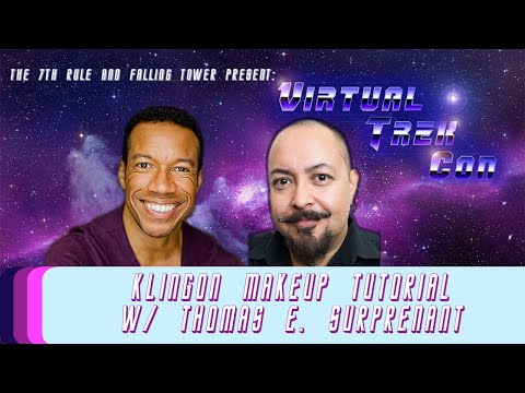 Klingon Makeup Tutorial | Virtual Trek Con