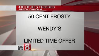 4th of July freebies and deals!