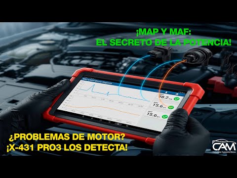 COMPROBACION DE SENSORES MAP Y MAF CON ESCANER