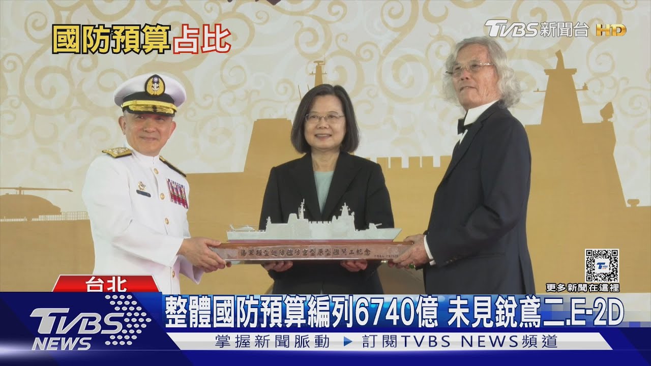 整體國防預算6470億仍未達GDP占比3%!美學者:台社會富裕、有能力提高支出