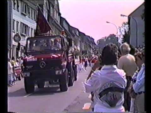 125  Jahre  Freiwillige  Feuerwehr  Clausthal - Zellerfeld  ( Festumzug )  1988