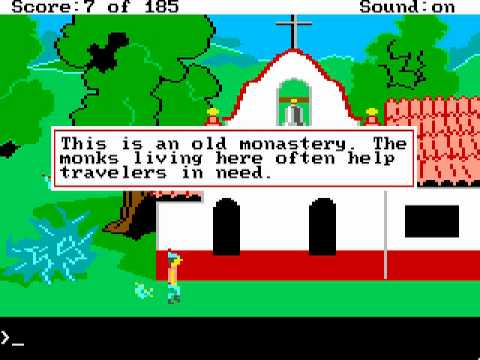 Let's Play King's Quest 2 - part 2 - Bridge of doom