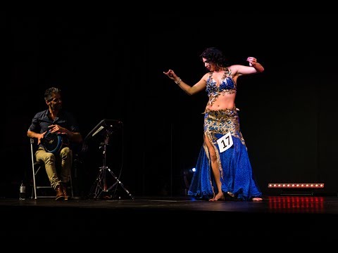 Catarina Branco ✧ 3rd Place Place Winner Live Drum Solo Improvisation Danish Open Bellydance 2018
