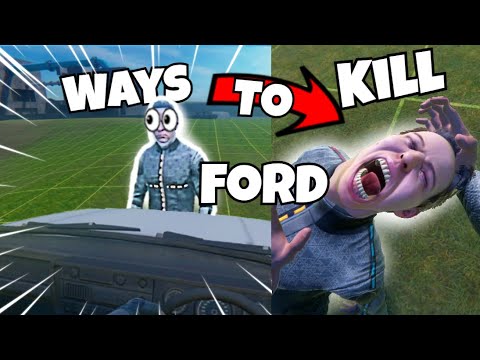 10 Ways To Kill Ford! (BONELAB VR)