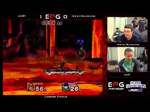 ePG Weekly - [62-Bit]Bladewise (Captain Falcon) Vs. JuSt (Ike) (Losers Finals) - Project M