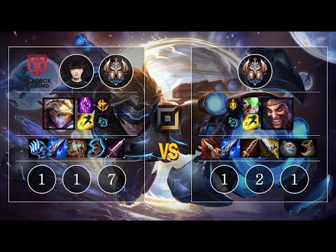 SB Leo Ezreal vs Draven Bot - KR Patch 10.13