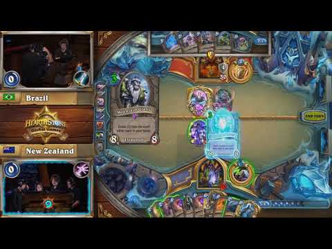 Hearthstone Global Games Semifinal: New Zealand vs Brazil - 2018 Finals | Day 2 Playoffs