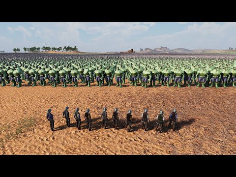 10 FULL-AUTO ARCHERS vs 100,000 HULKS - Ultimate Epic Battle Simulator 2 | UEBS 2