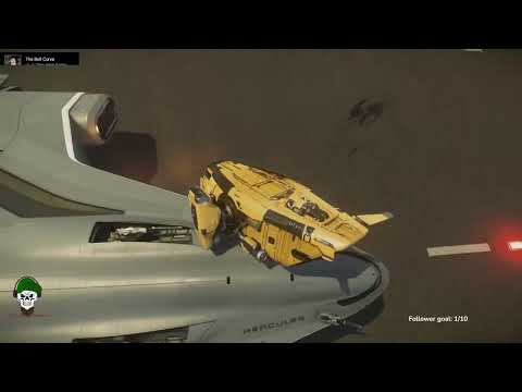 Star Citizen #shorts Getting trolled by griefer in Star Citizen while landing