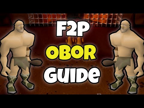 F2P Obor Beginner Guide - OSRS 2022 [ Ironman ]