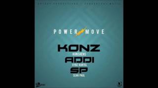 Konshens Ft Vybz Kartel &amp; Sean Paul- Power Move (November 2016)