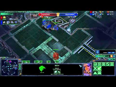 SC2 IEM Kiev 2012 semifinal MMA (T) vs Zenio (Z) - game 1: MMA's POV