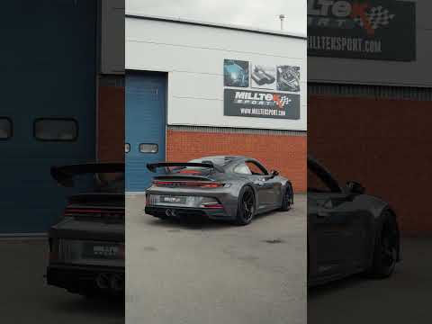 Porsche 992 GT3 with Milltek Sport Rear Silencer 🔥