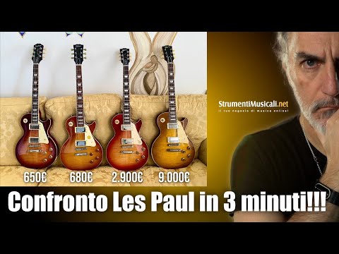 Confronto Les Paul in 3 minuti - Epiphone, Tokai, Gibson - Fractal AXE FXIII StrumentiMusicali.net