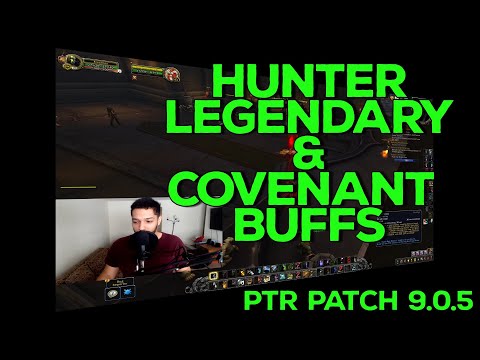 Hunter Covenant And Legendary Tuning/Buffs | Shadowlands PTR 9.0.5