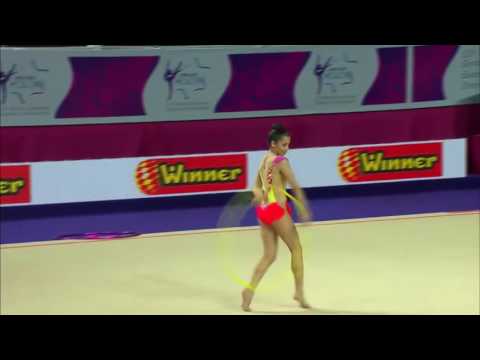 Tena Čondor, Rhythmic Europeans, junior qualifications group C hoop   Holon ISR 2016