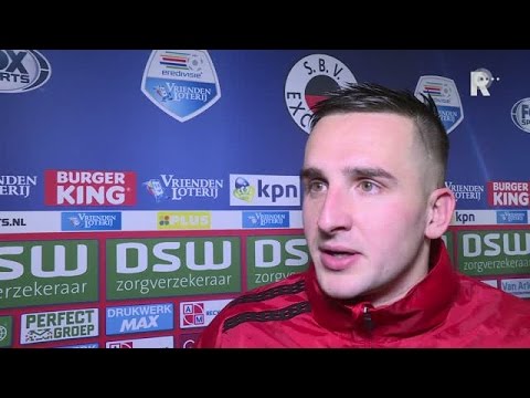 Jeff Stans miste vroeg in het duel de kans op de openingsgoal