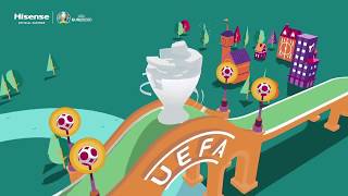 Hisense Patrocinador Oficial UEFA EURO 2020 anuncio