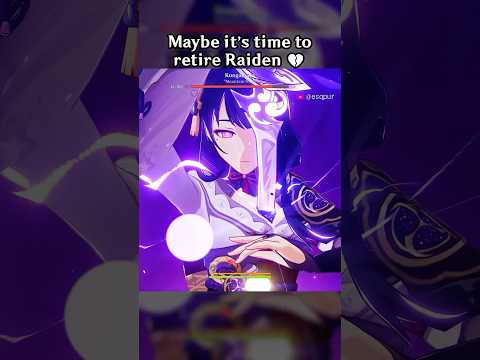 MAYBE IT'S TIME TO RETIRE RAIDEN 💔