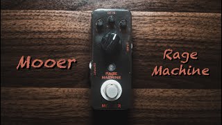 Mooer Rage Machine Distortion test by Jimmy Lin (No Talking)