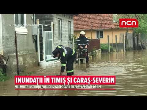 INUNDATII IN TIMIS SI CARAS-SEVERIN
