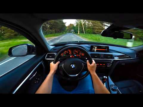 BMW F30 320D LCI 140KW 2016 | 4K POV Drive