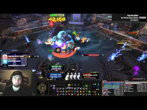 Jin'rokh the Breaker 10 Man Normal - Throne of Thunder - Enhancement Shaman POV
